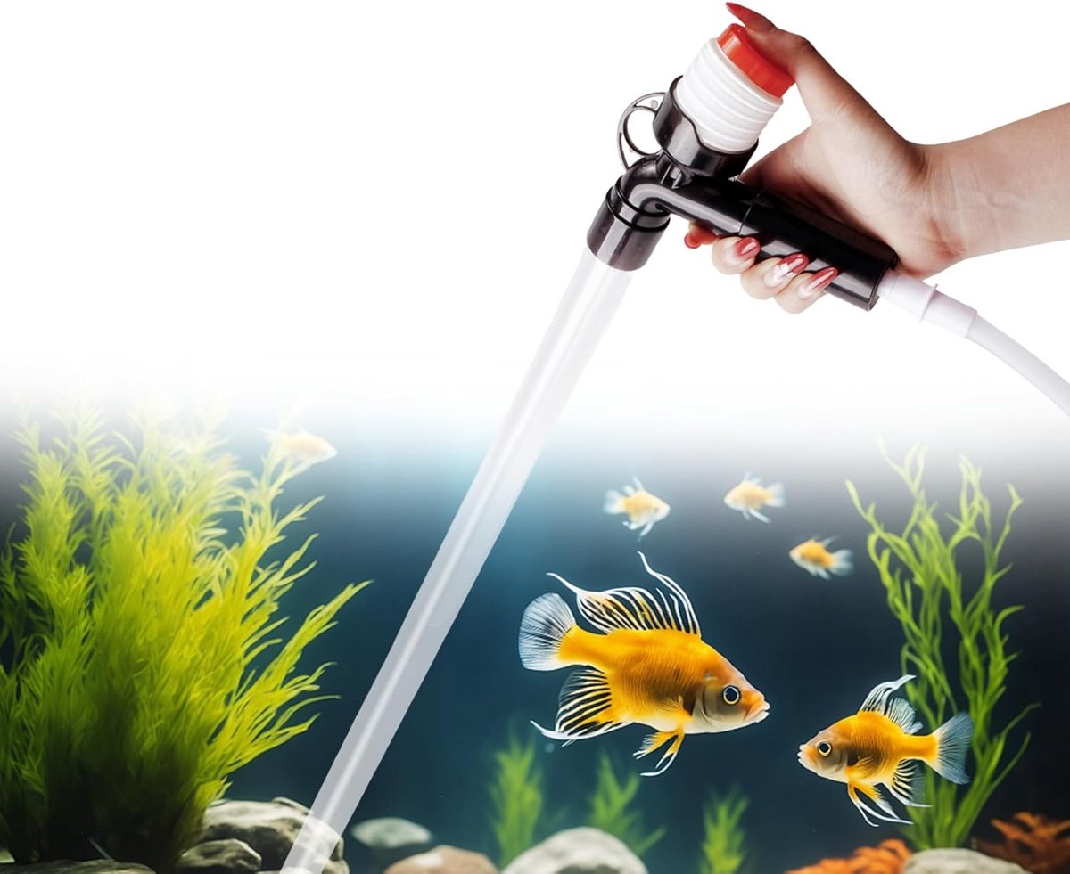 Mulm Vacuum Cleaner Aquarium Cleaning Set, Water Change Aid with Hose for Ground Cleaning, Environmentally Friendly - ShopVlot