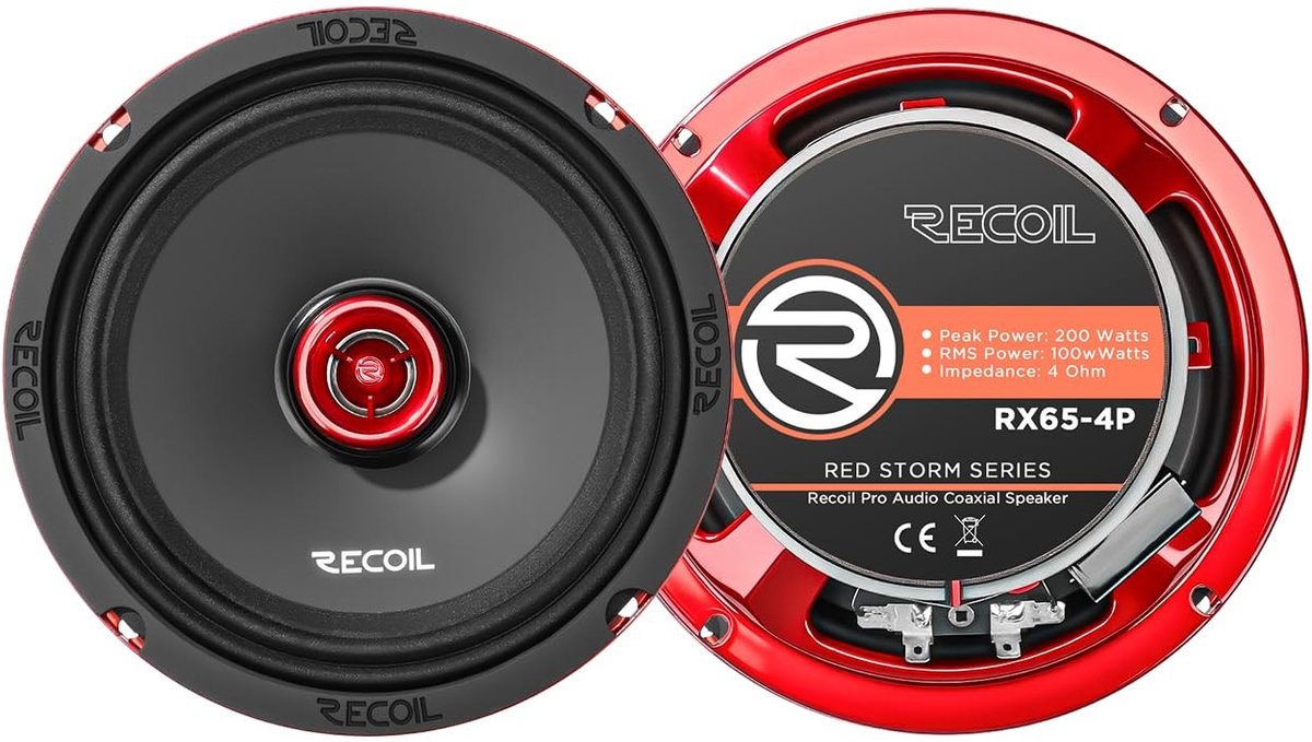 Solidchoice - RECOIL 6.5" Coaxiale Auto Speakers