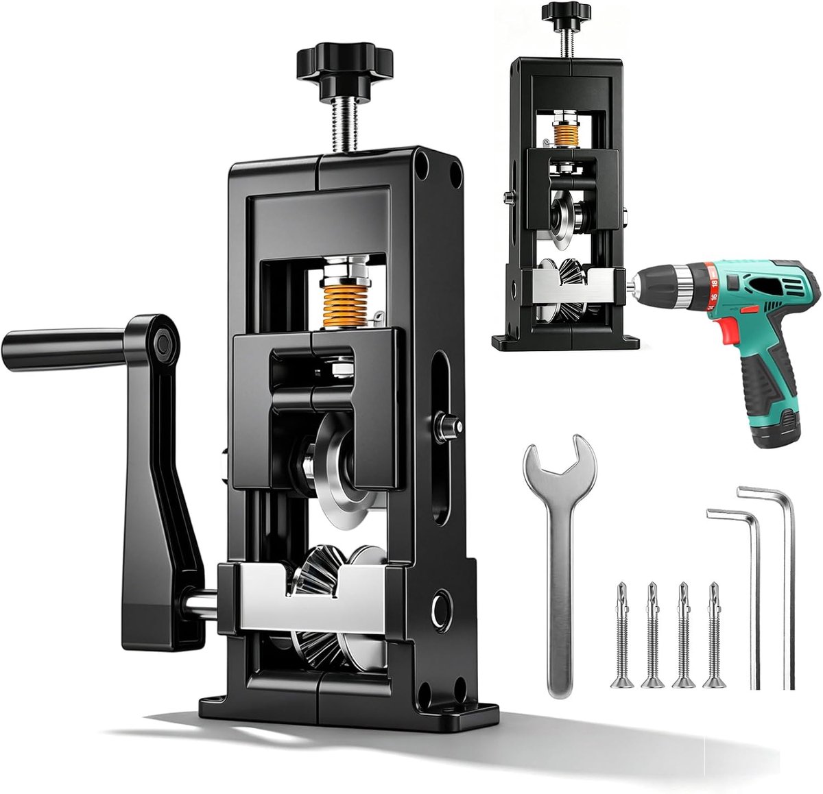 Kabelafstripmachine 6 Kanaals 5 Bladen - Handmatige kabelstripper - Voor 3-17mm kabels - Nauwkeurige sneden - ShopVlot