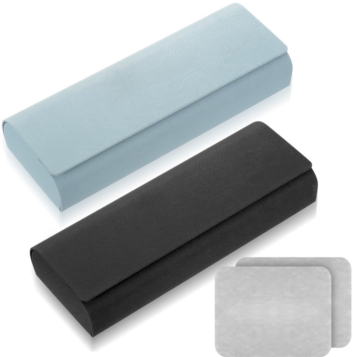 Solidchoice - Set van 2 Magnetische Brilhouders met Microvezeldoek