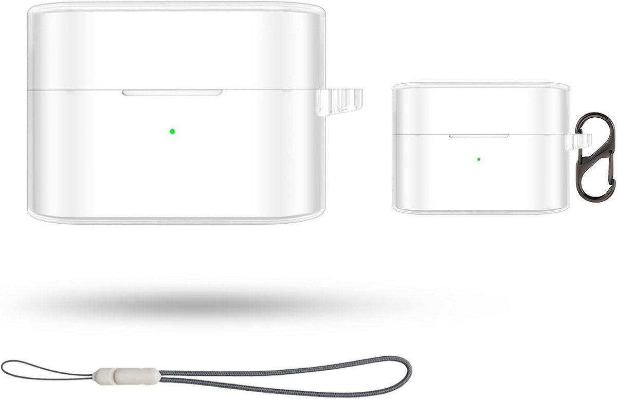Transparante TPU-hoes voor Sony WF-1000XM6 hoofdtelefoon oplaadetui krasbestendig, valbestendig, zacht en flexibel - ShopVlot