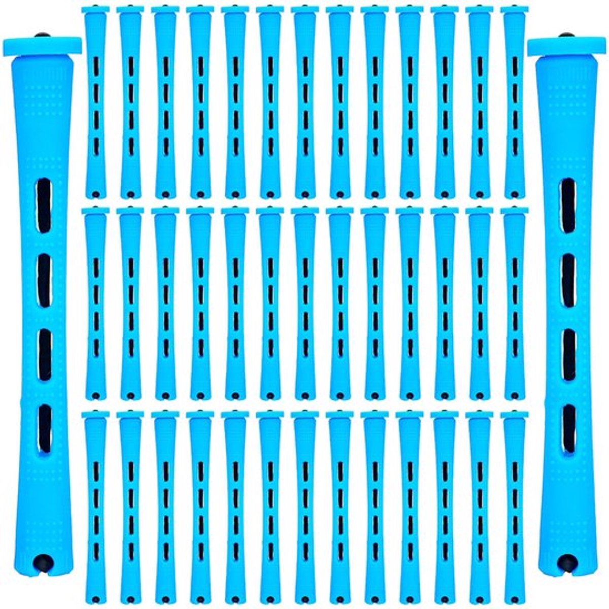 Krulspelden 40 stuks - Permanent - Haarwikkels - Geschikt voor kort haar - Duurzaam PP-materiaal - 8,2 cm lengte - Haarrollers