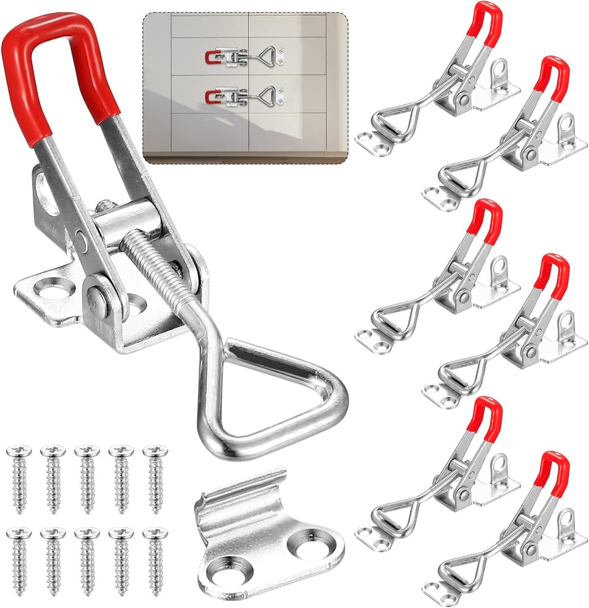 Stainless Steel Snap Clasps 7x - Metalen Klem - Versterkte Ontwerp - Betrouwbare Bevestiging - ShopVlot