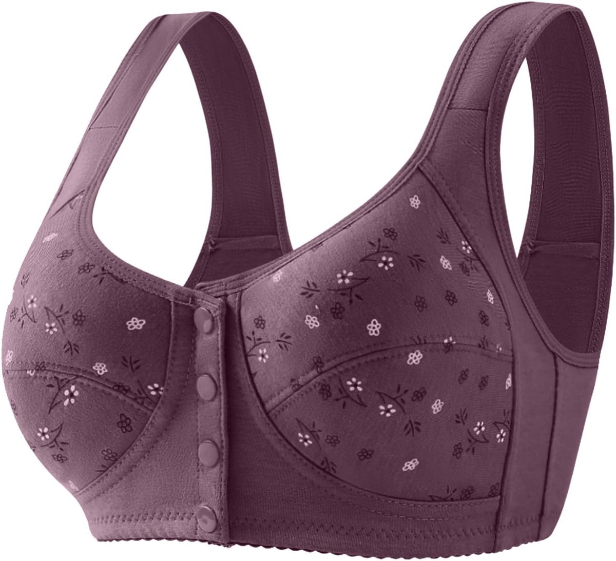 Draadloze Sport BH Plus Size - Volledige Cup Kanten Ondergoed - Comfortabele Borstafdekking - Ideaal voor Actieve Dagen - ShopVlot