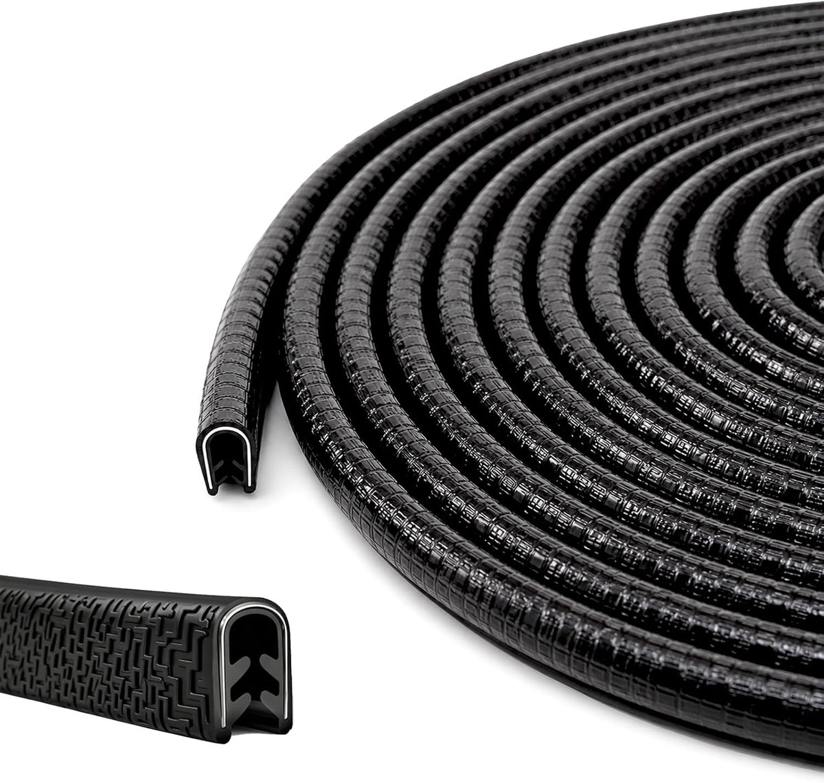 6 m Edge Protection for Plates, Edge Protection Profile, Rubber, Clamping Range 1-2 mm, Car Door, Edge Protection - ShopVlot