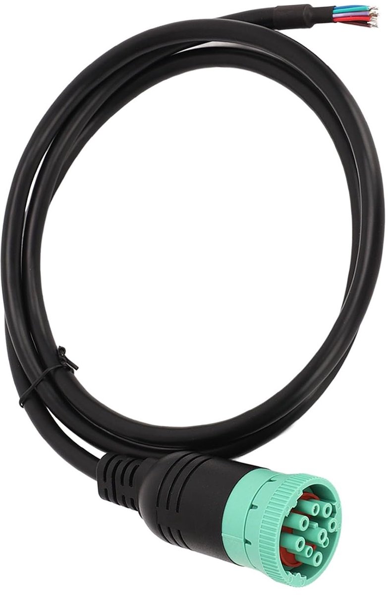 9-polige J1939 stekker op open kabel - 1 meter lengte - duurzaam ABS materiaal - ShopVlot