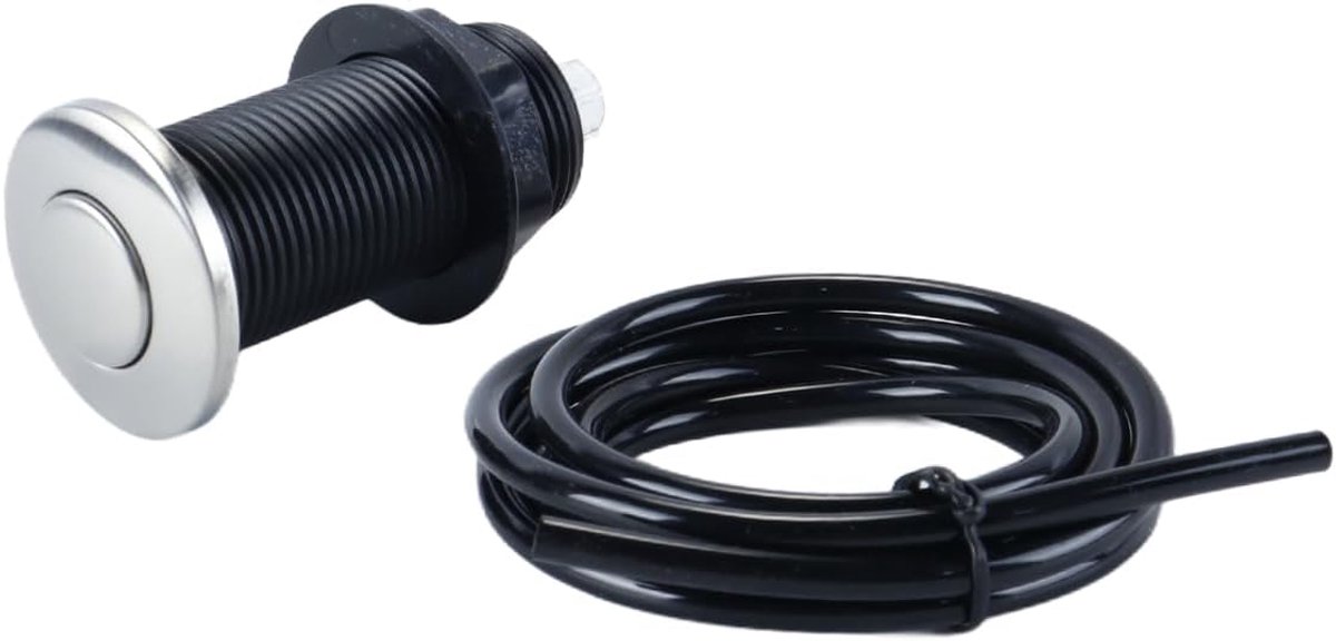 Air switch voor afvalverwerking 32mm - automatische vergrendelknop - eenvoudig te gebruiken - ShopVlot