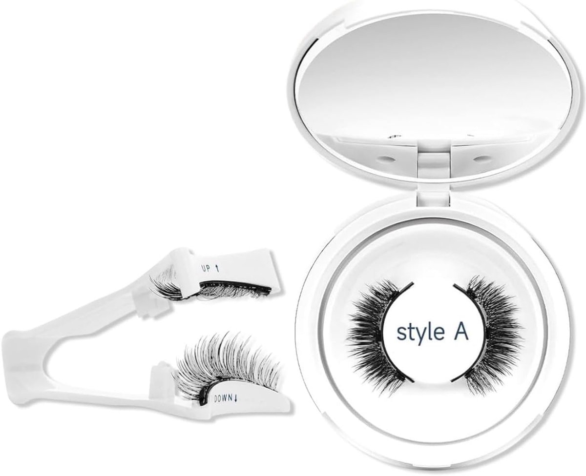 DAFNE Magnetische wimpers Set met applicator, Geen lijm vereist Magnetische wimpers Eenvoudig aan te brengen en te - ShopVlot