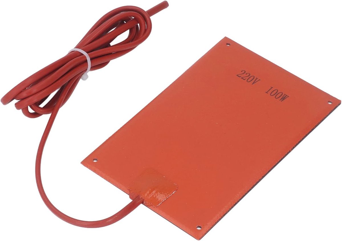 Oil Pan Heater Pad, 220V 100W Silicone Heating Pad, Replacement Motor Heating Plate Temperature -60°C To 250°C for - ShopVlot
