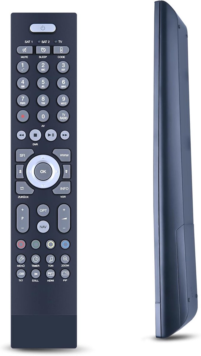 FBDVR401B 2530401010102 Replacement Remote Control Suitable for TechniSat HDVISION32 DIGIPAL-1 DIGITAL-PR-S HDTV-46 S2 - ShopVlot