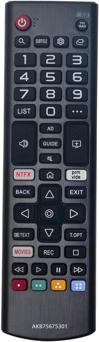 ALLIMITY AKB75675301 Remote Control Replace Fit for LG TV 43UM71007LB 43UM7390PLC 75UM7110PLB 32LM630BPLA 43UM7400PLB - ShopVlot