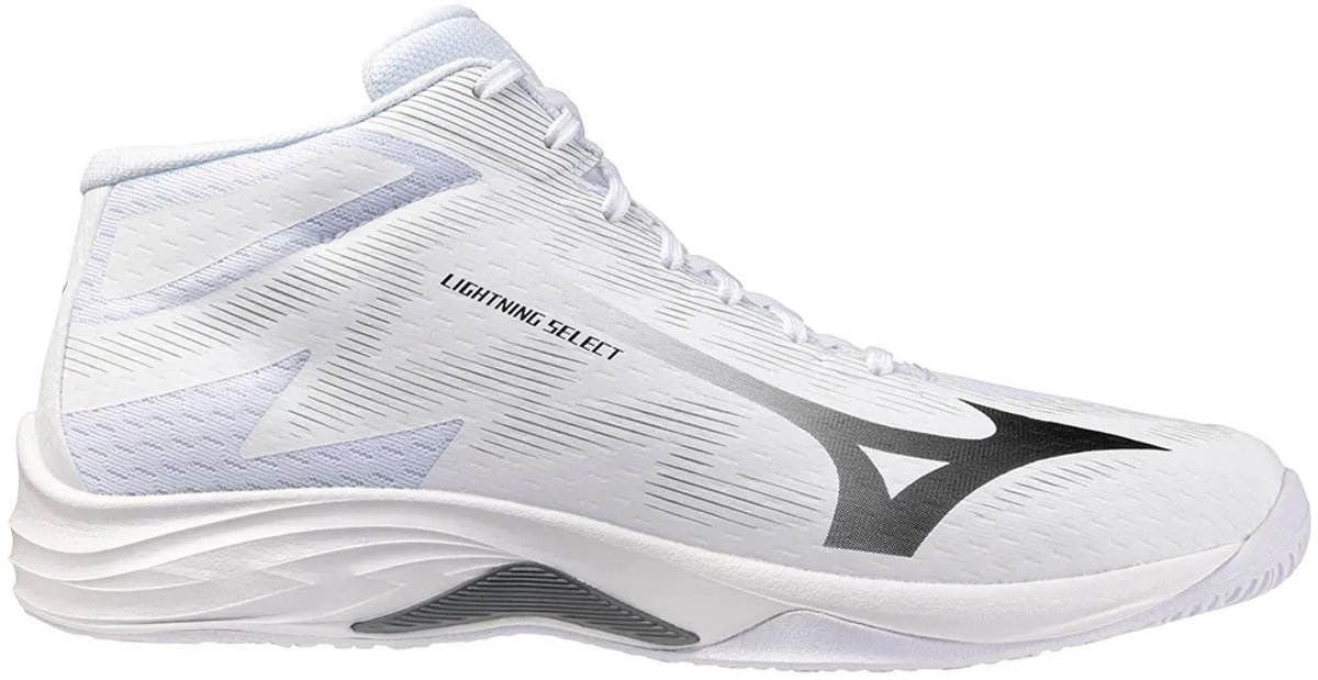 Mizuno Lightning Select Mid Indoor Sportschoenen Wit EU 40 1/2
