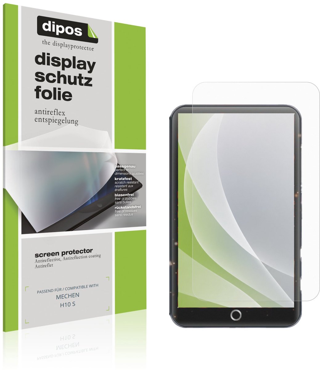 dipos – 4x Matte Beschermfolie geschikt voor MECHEN H10 S | Krasbestendige & antireflecterende Screenprotector Ultra-Thin