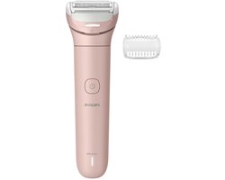 Rasoir féminin Philips Series 8000 | Un rasage en douceur, même dans les endroits difficiles d'accès | Avec lumière LED intégrée, 2 réglages de vitesse et 1 accessoire | Rose | 129/00 BRL