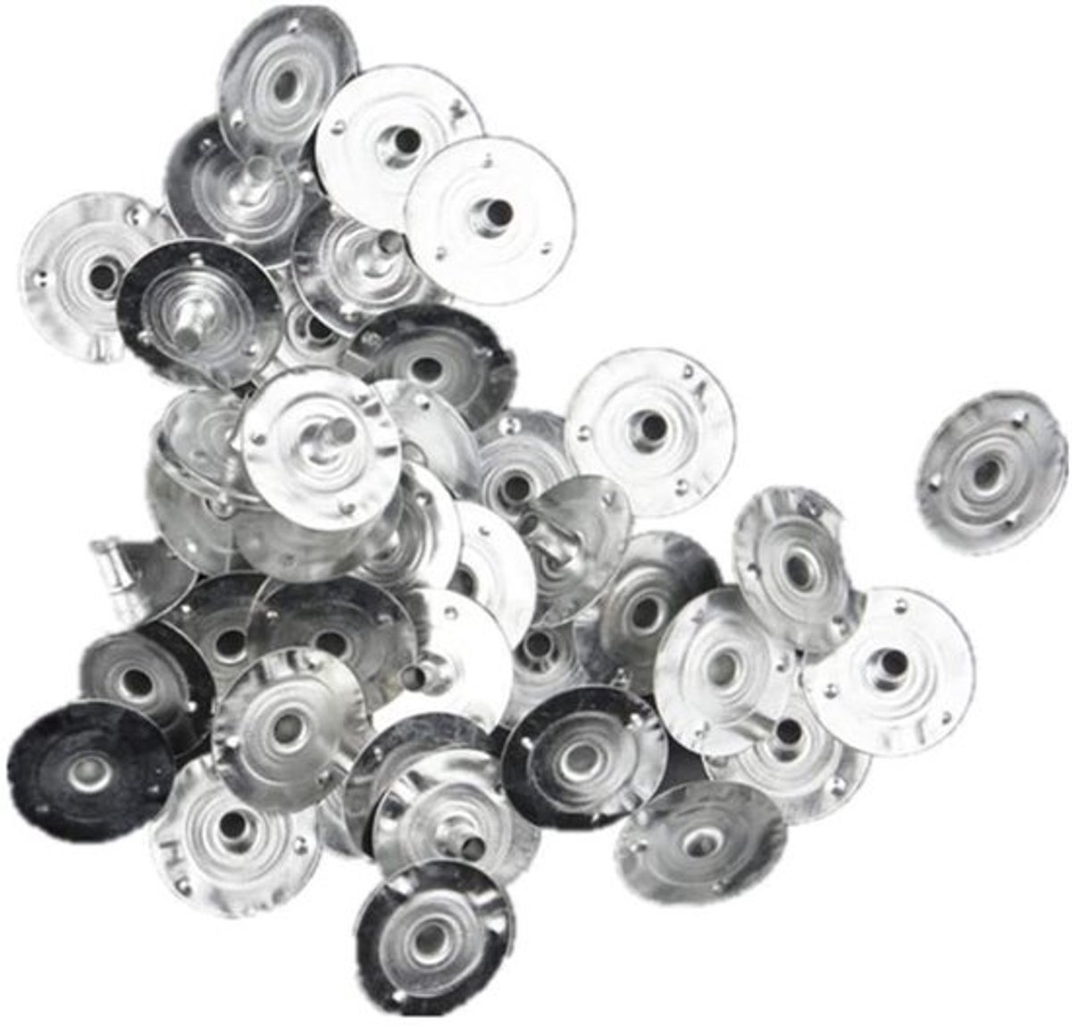 VT Goods - 300 stuks metalen vlamlont - DIY kaarsmaken - Accessoires