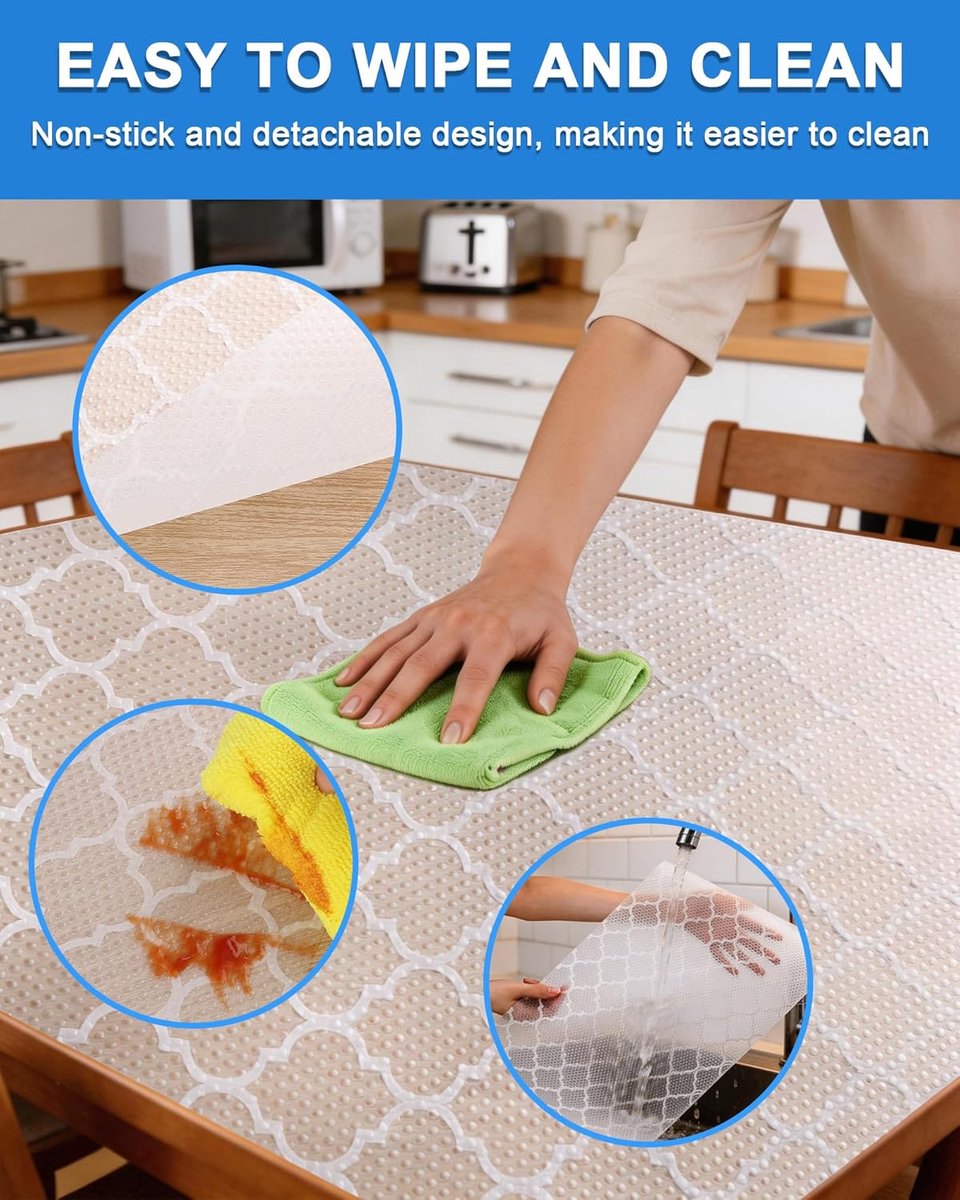 Lademat voor Keukenlades 30x300cm - Antislipmat Transparant EVA - Keukenkasten Waterdicht - Inlegmat Op Maat te Snijden voor Koelkastplanken en Laden