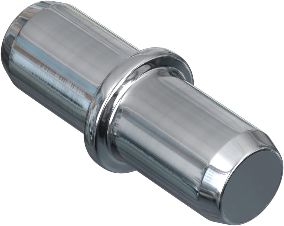 Bodemdragers met ring Ø 5 mm - 100 stuks - Made in Germany - roestvrije plankdragers - plankdragers - plankhouders verzinkt - plankpennen 5 mm