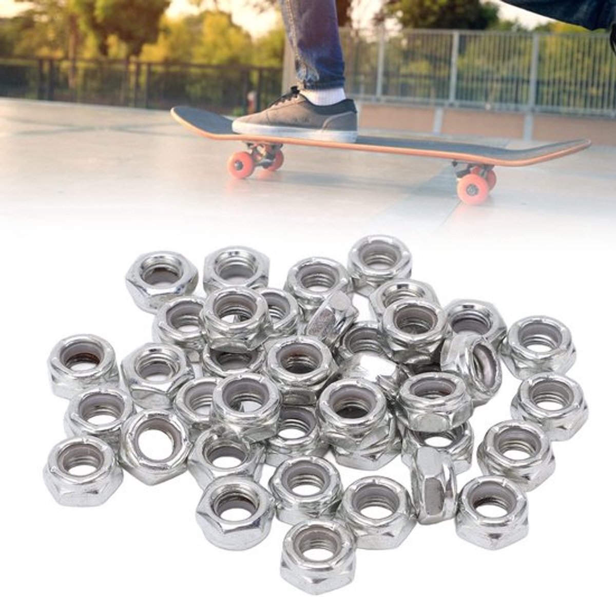 VT Goods Skateboard Trucks Asmoeren Skateboard Zilver