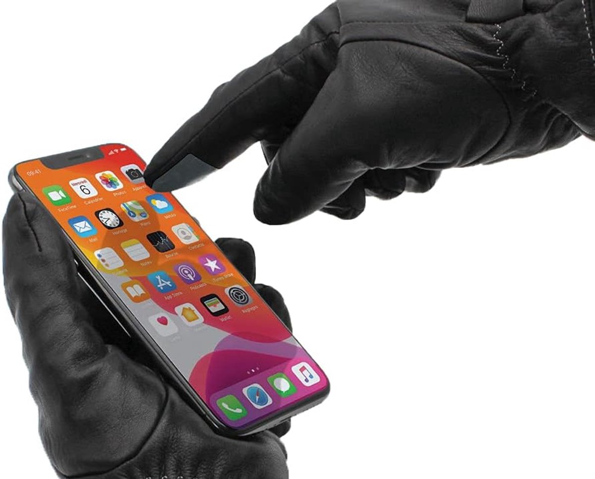 Handschoenen tactiel te maken, zwart, eenheidsmaat (10 stuks) uniseks, Zwart, Eén maat