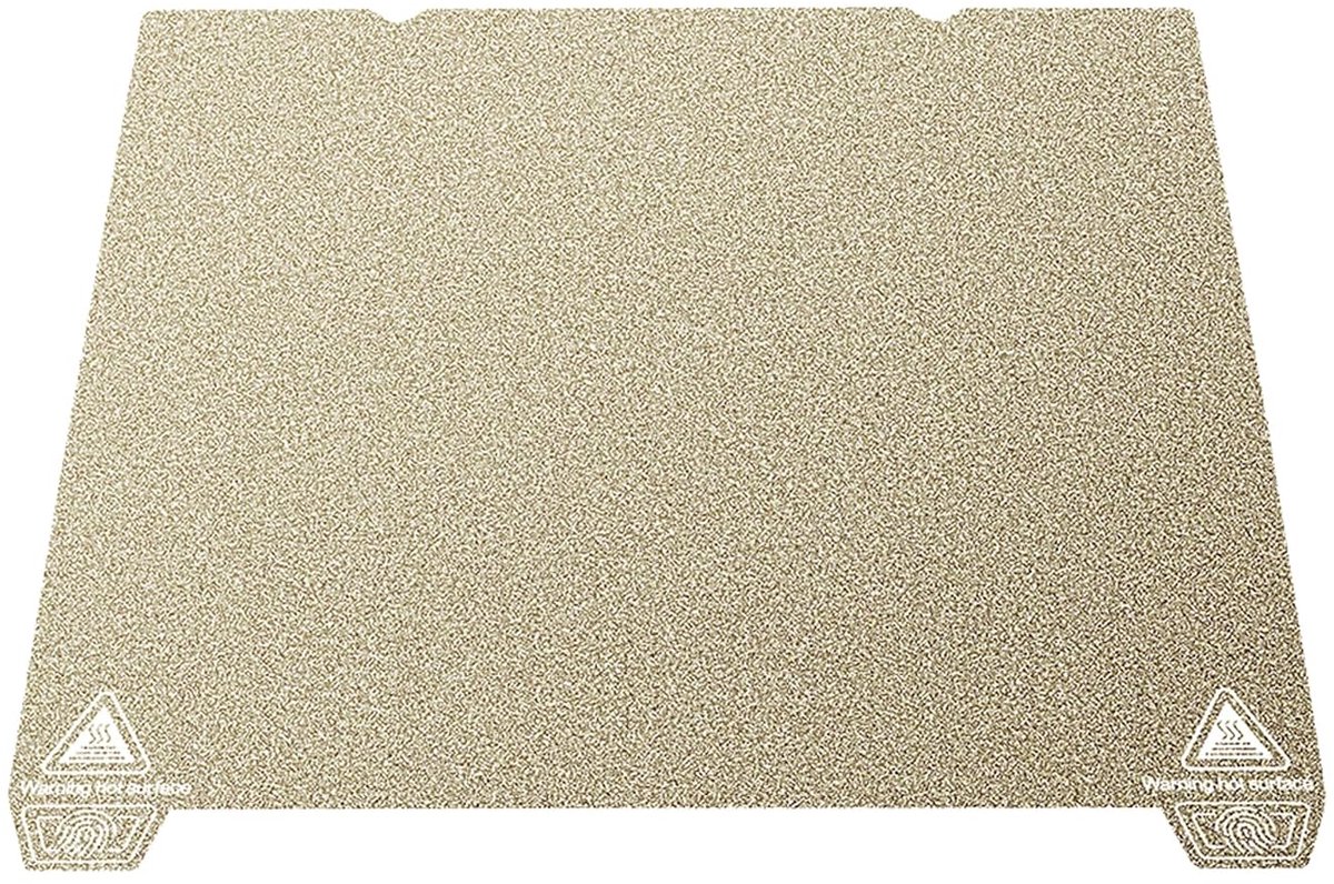 textuur PEI bouwplaat voor Creality K1 Max, 3D-printer gestructureerde PEI verenstalen platen print bed voor K1 Max 315 x 310 mm