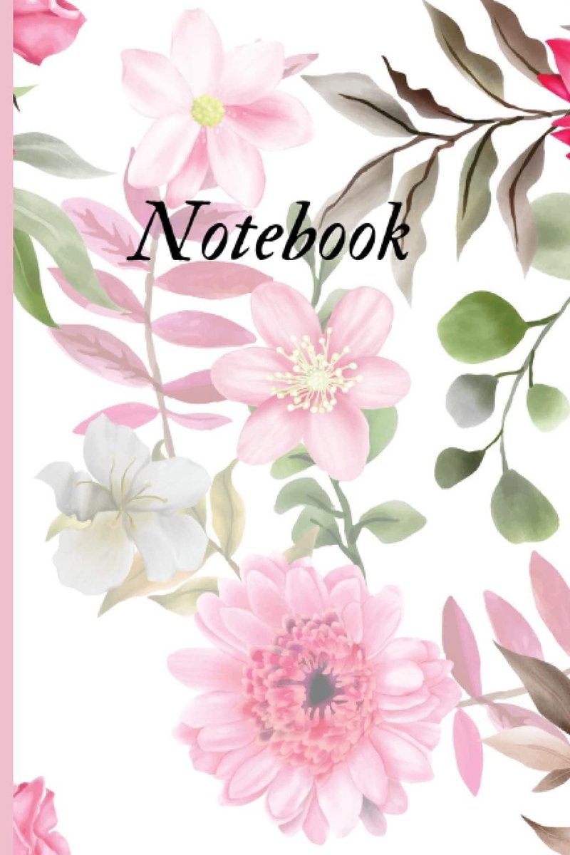 Elegant seamless pattern with beautiful floral pattern composition journal | 6"×9" paperback with 120 lined pages.