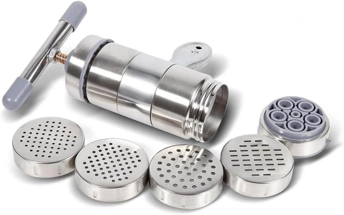Steel Pasta Maker Noddle Elektrische Pasta Maker Juicer Druk Making Machine 1 St Draagbare Handbediende Roestvrij