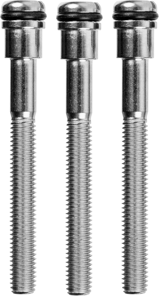 3 stuks, M5 x 42 mm, compatibel met Viega Rotaplex, Tempoplex, Domoplex afvoergarnituur, voor model 6961.94 artikel 632 694, schroevenset afvoergarnituur, schroef doucheafvoer afdekking