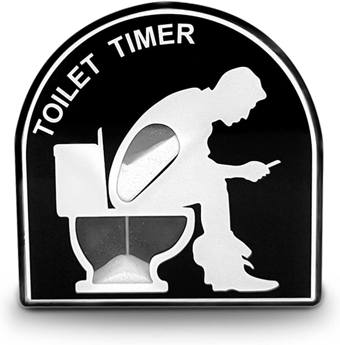 5 minuten toilet, zandloper, timer, uurglas, creatief, huisdecoratie, speelgoed, papa, cadeau, grappig voor mannen, echtgenoot, Vaderdag, verjaardagsgag (stijl 1)