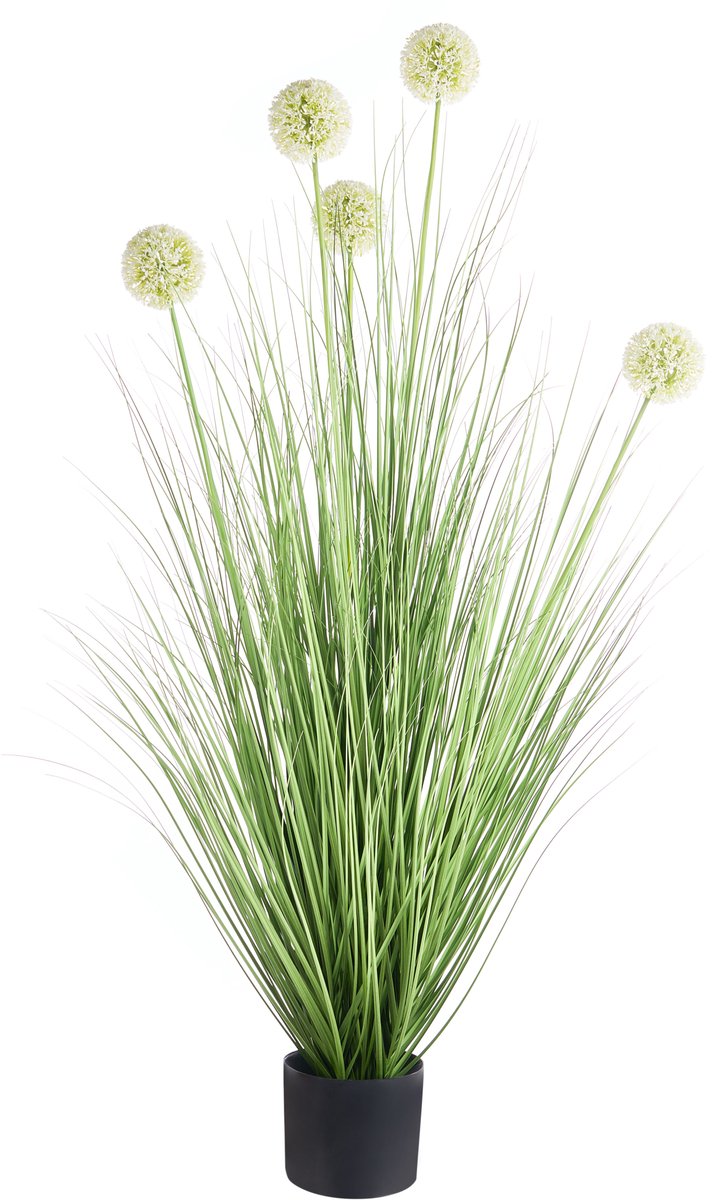 SNOWBALL BUSH - Kunstplant - Groen - 120 cm - Synthetisch