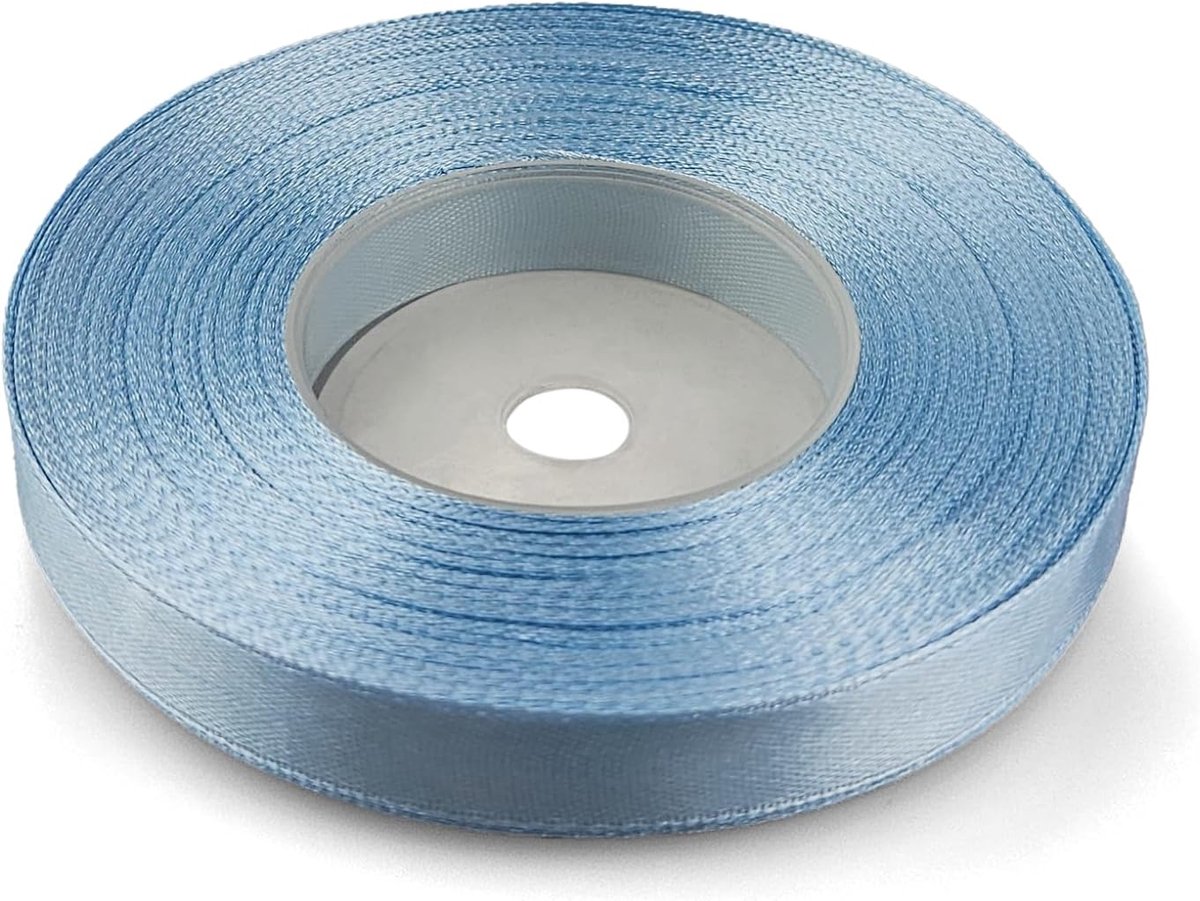 1 satijnen lint 12mmx32m licht blauw strik band decoratieve roll voor crafting bruiloft gift verpakking party familiebijeenkomsten