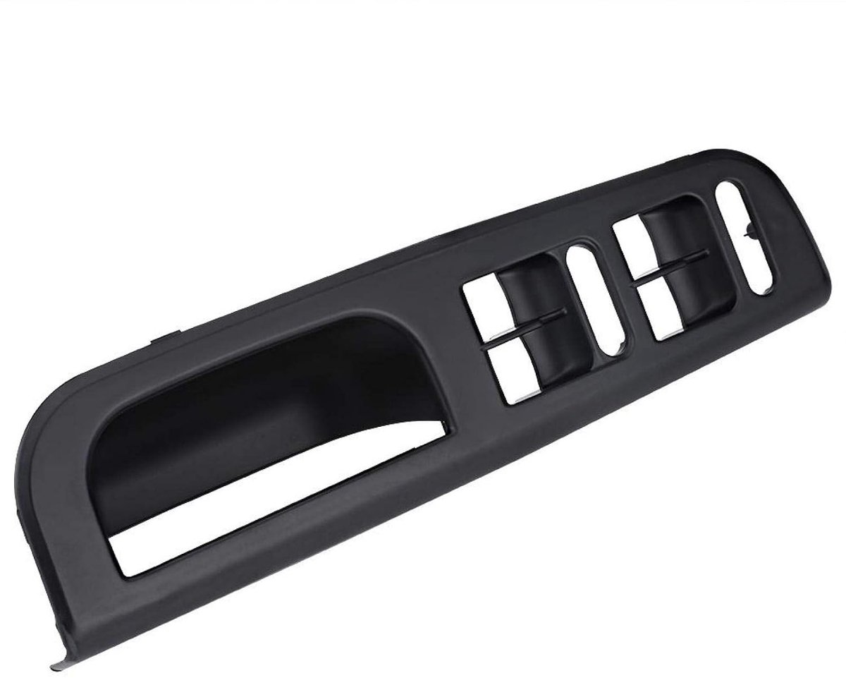 Bezel, Akozon Auto Master Raam Schakelaar Configuratiescherm Trim Bezel Met Pull Handle Trim default Zwart