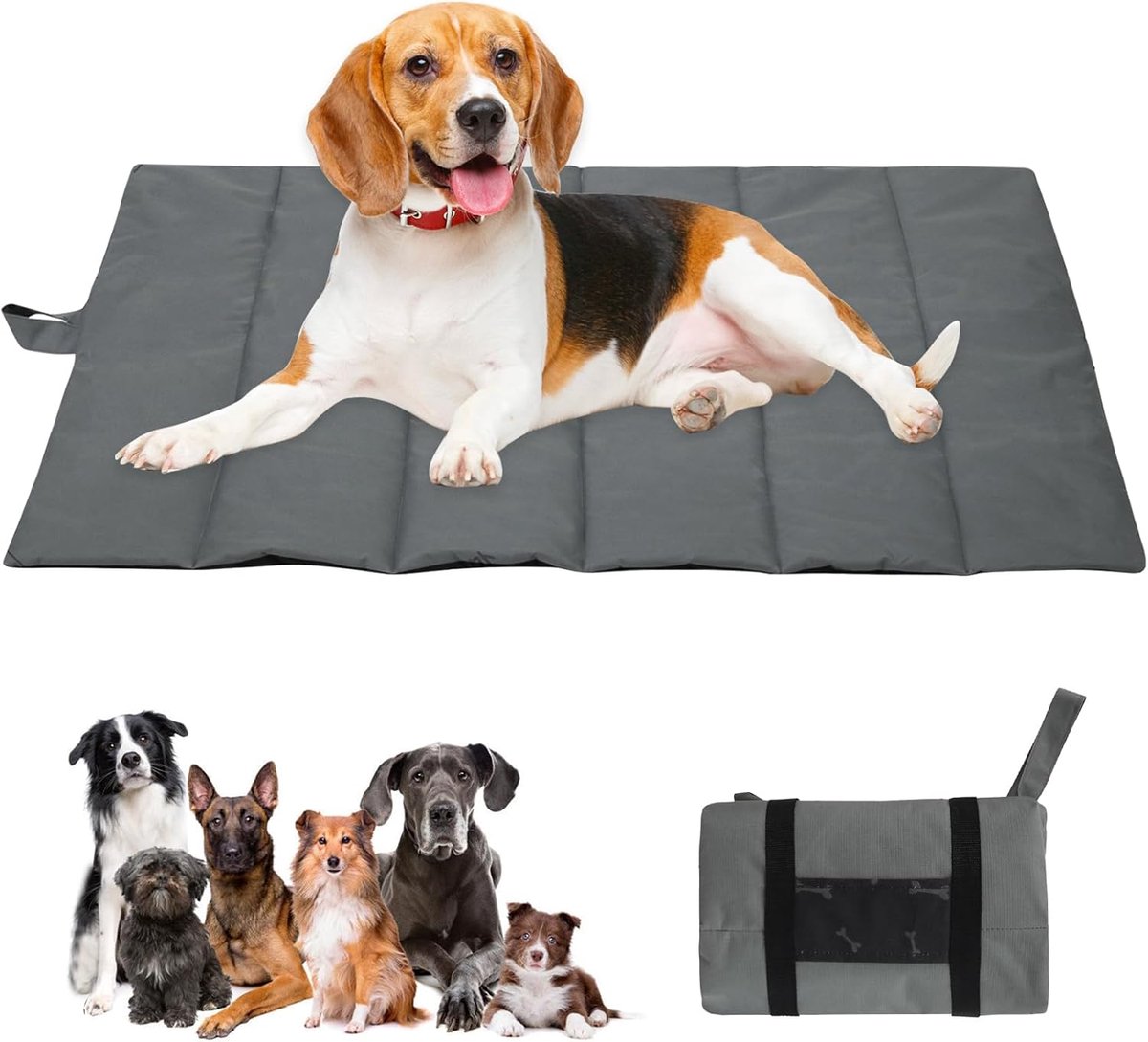 Waterdichte Hondenmat, Hondendeken Voor Onderweg, 108 X 66 Cm, Opvouwbare Waterdichte Hondendeken, Outdoor, Reisdeken Voor Huisdieren, Camping, Hondenbed Voor Honden En Katten