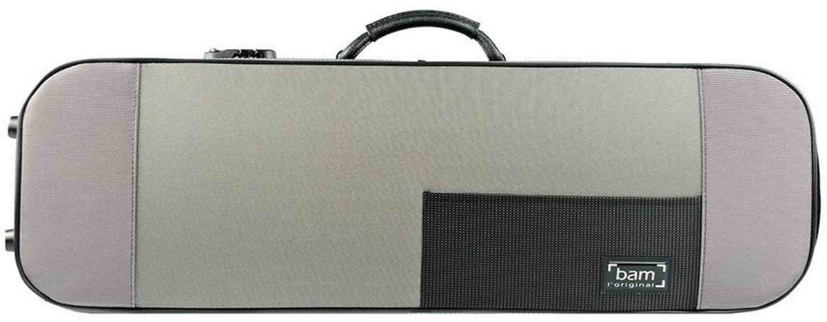 BAM 5001SG Stylus vioolkoffer oblong 4/4 grijs