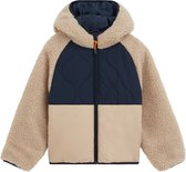 WE Fashion Jongens teddy jas met capuchon