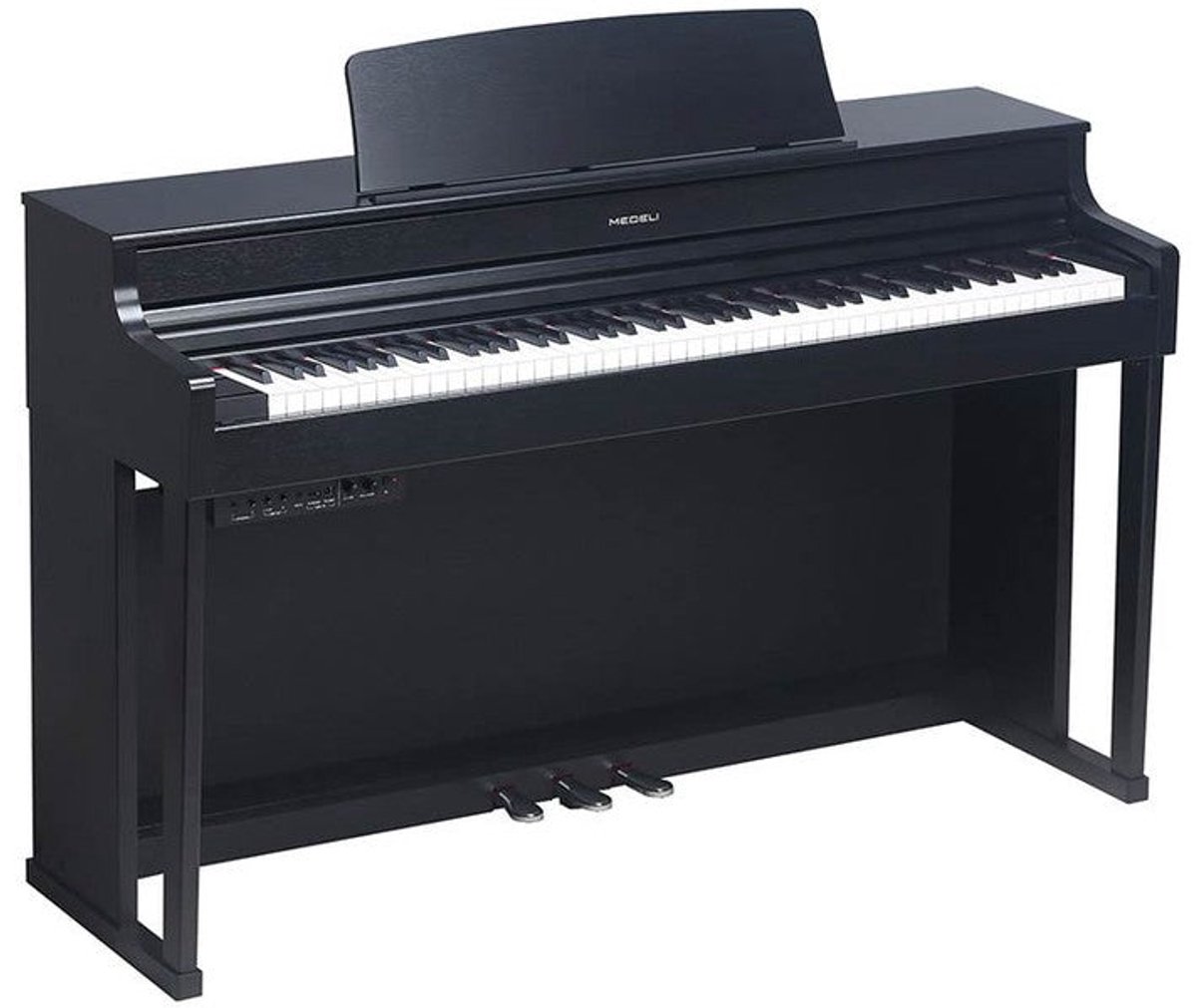 Medeli UP405E/BK Digitale upright piano satijn zwart