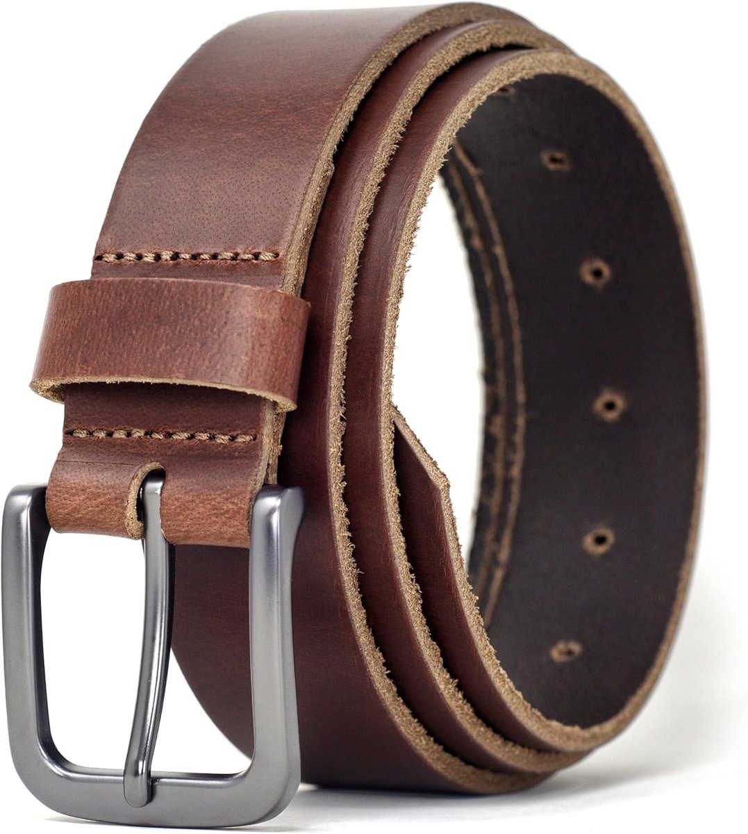 Ridge Heren 34mm Volnerf Leer Riem