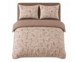 MeiLun Home Fleur Atelier Dekbedovertrek – 140 x 220 cm – 90 x 200 cm + 32cm Hoeslaken+ 1 kussenslopen van 50 × 70 cm – Wild Sprig