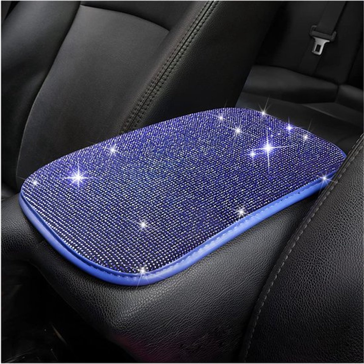 Armsteun Universeel - Auto Accessoires Decoratie - Bling-Bling - Strass/Pluche - 30 cm x 21,5 cm - Geen Krassen/Diamanten. - Autoaccessoire