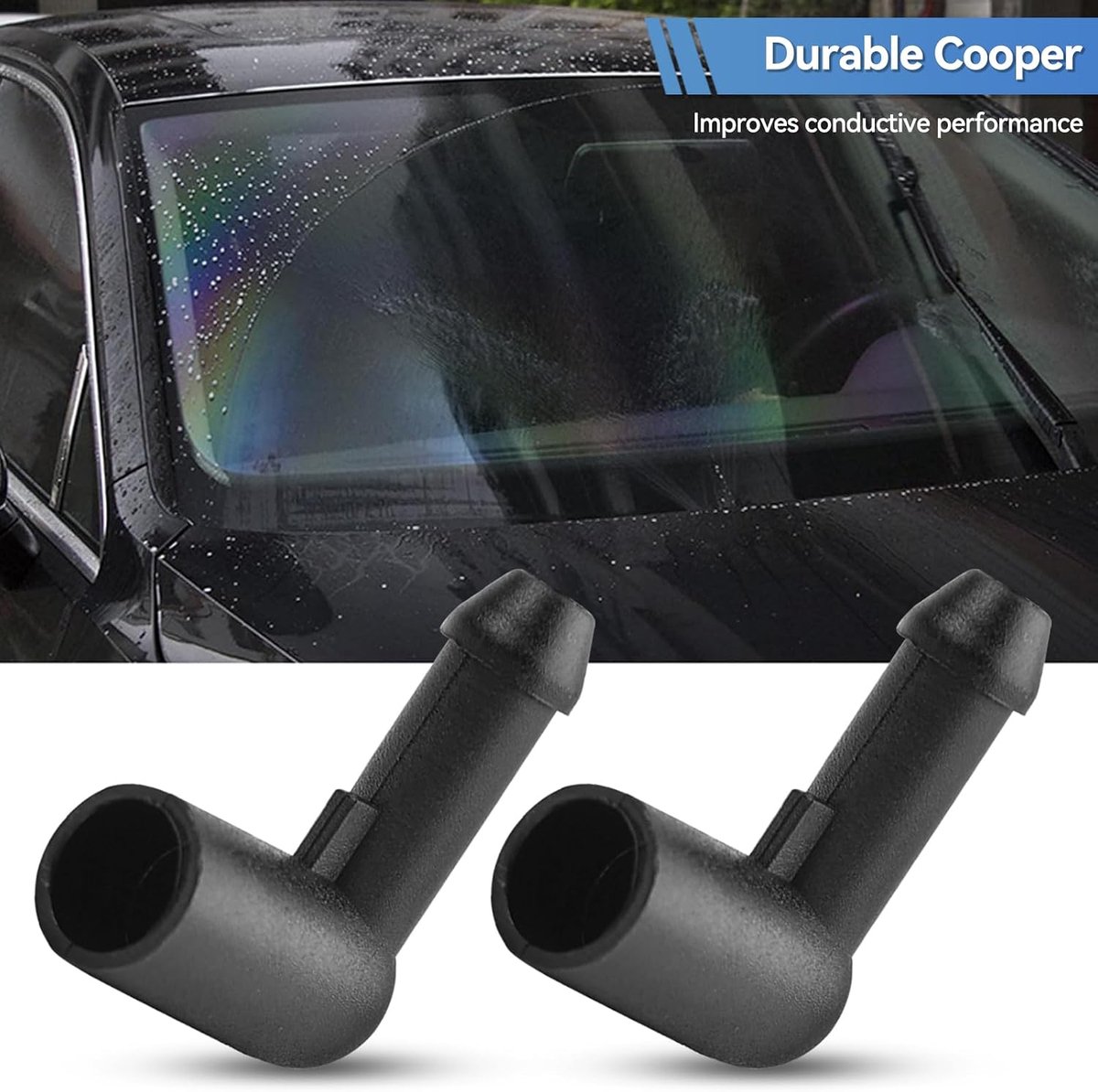 2 stuks ruitenwisservloeistofslangverbinders voor Opel Vastra H/Corsa D/Zafira B 13171805 13257350 1452941 auto slangconnector buisverbinding sluitring