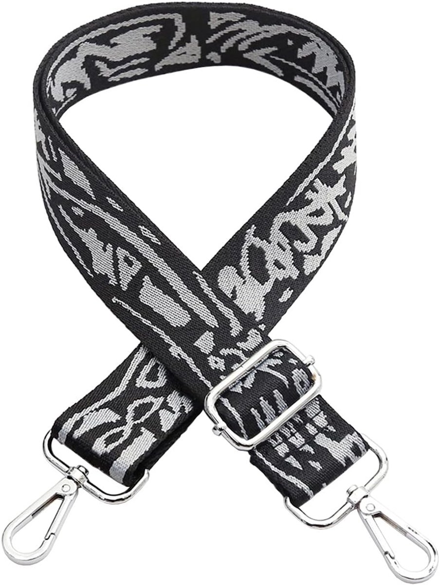 Schouderriem Vervanging Riem Brede Crossbody Canvas Tas Handtassen 3.8cm