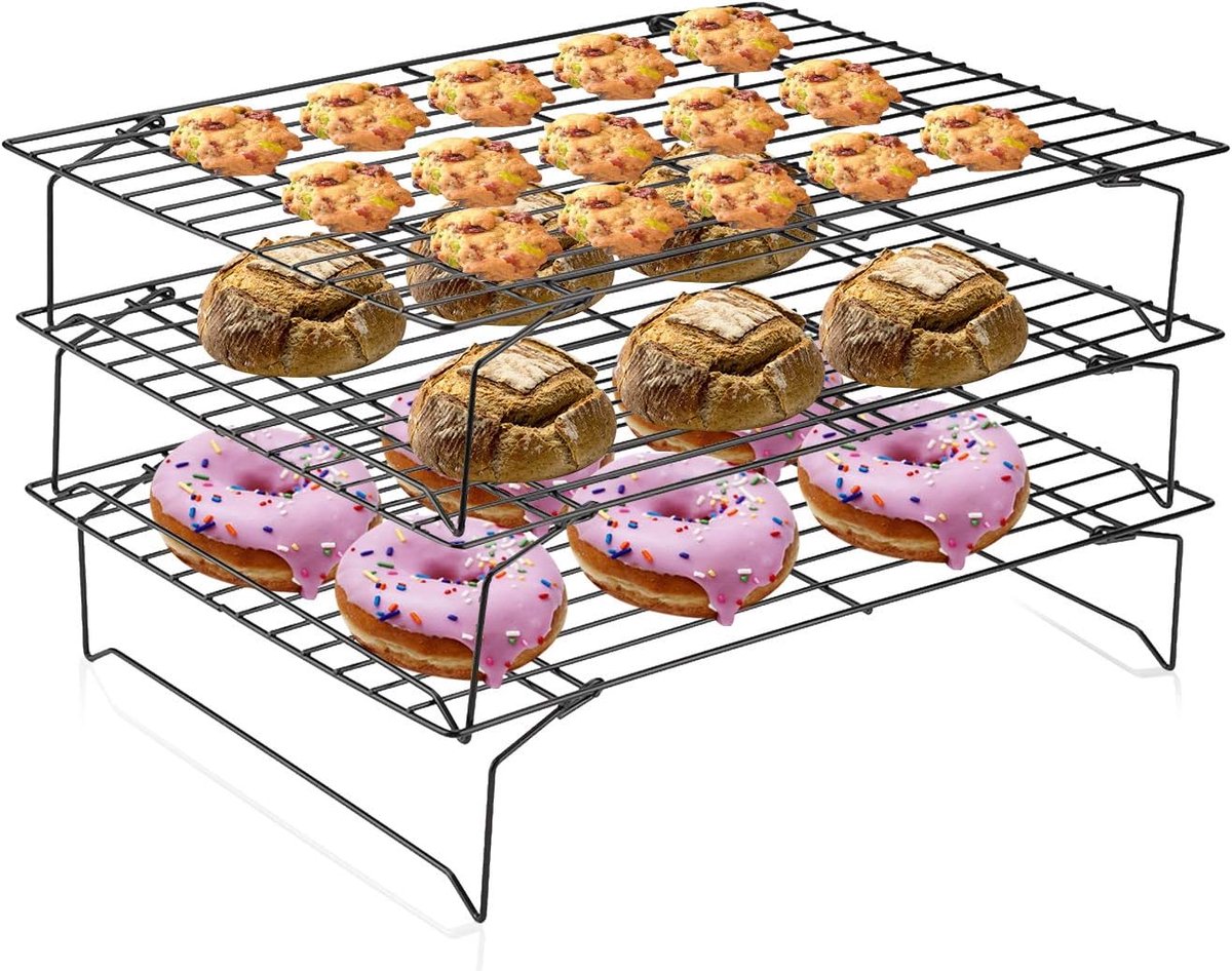 Koelen en bakken rooster,Bakplaat voor brood,Metaal