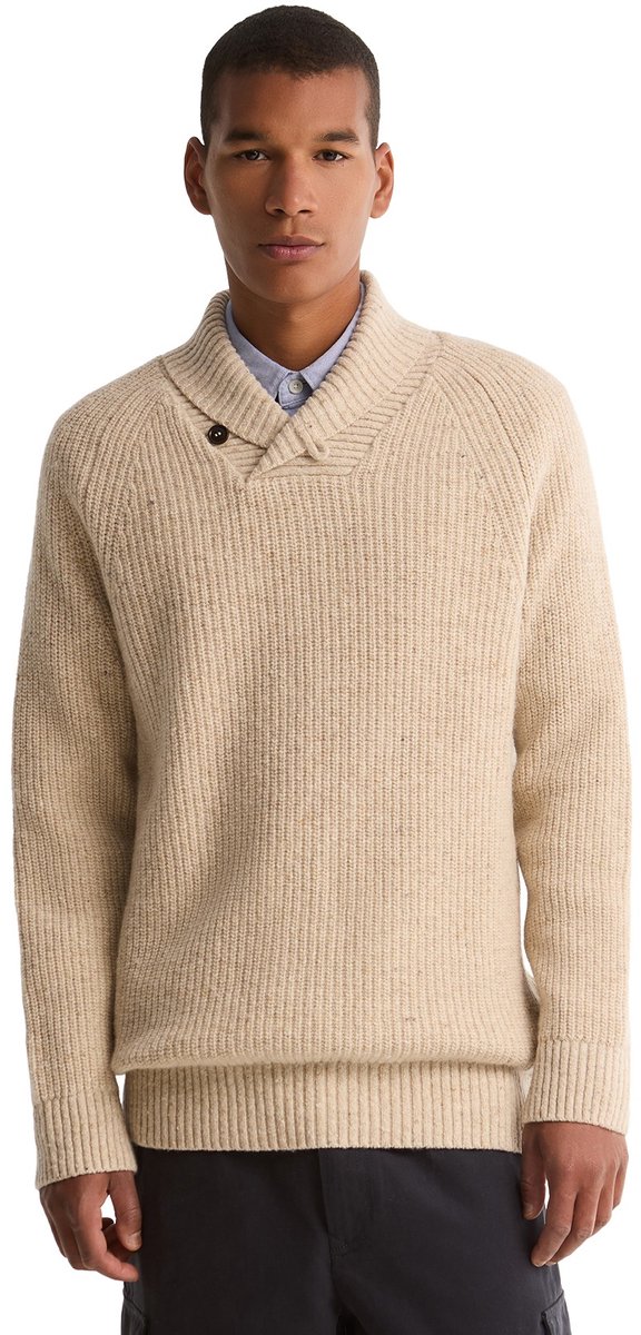 Barbour trui creme