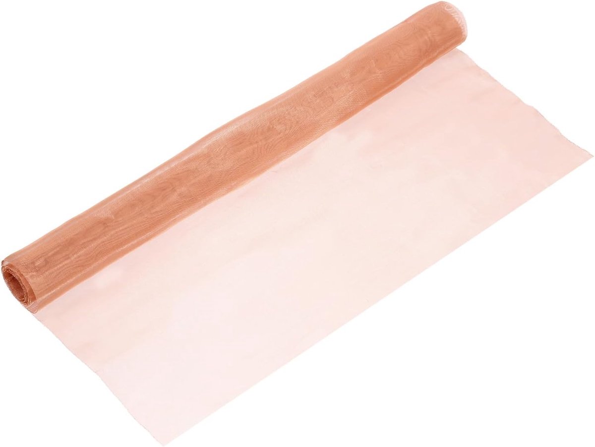 Kopernet, 100 x 33 cm, 100 gaasdraad van puur koper, dicht filter voor het blokkeren van gaten in de tuin, voor het afdichten van distillatie