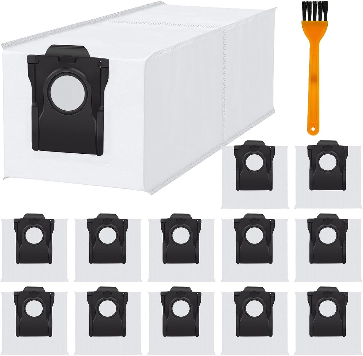 Zakken voor Dreame X30/X30PR0/X30U1 L10s Ultra / L10 Ultra/L20 Ultra, 2,5L grote capaciteit vervangende accessoires stofzuigerzakken