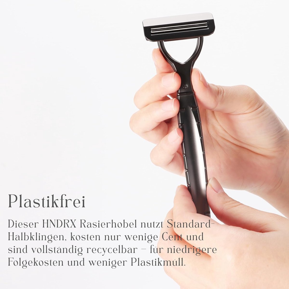 SnelShoppen - Heren Safety Razor Dames Scheermes Dual-Blade Systeem Roestvrij Staal met Draaibare Kop incl. 20 Japanse Scheermesjes - Ideaal voor Naut