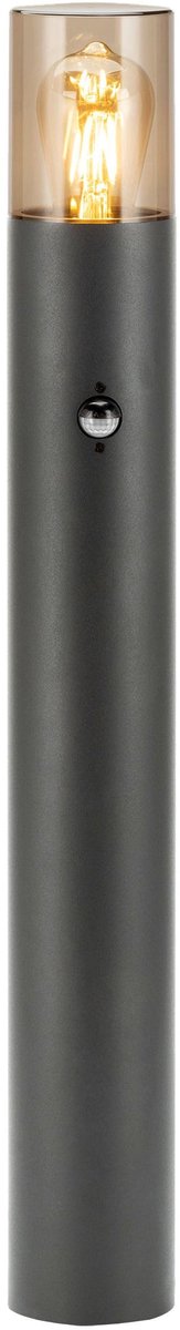 SnelShoppen - Miratic Tuinarmatuur Paal E27 IP54 - Tuinverlichting met Bewegingssensor - Buitenlamp voor Tuin, Terras, Oprit en Feesten - Staande Lamp