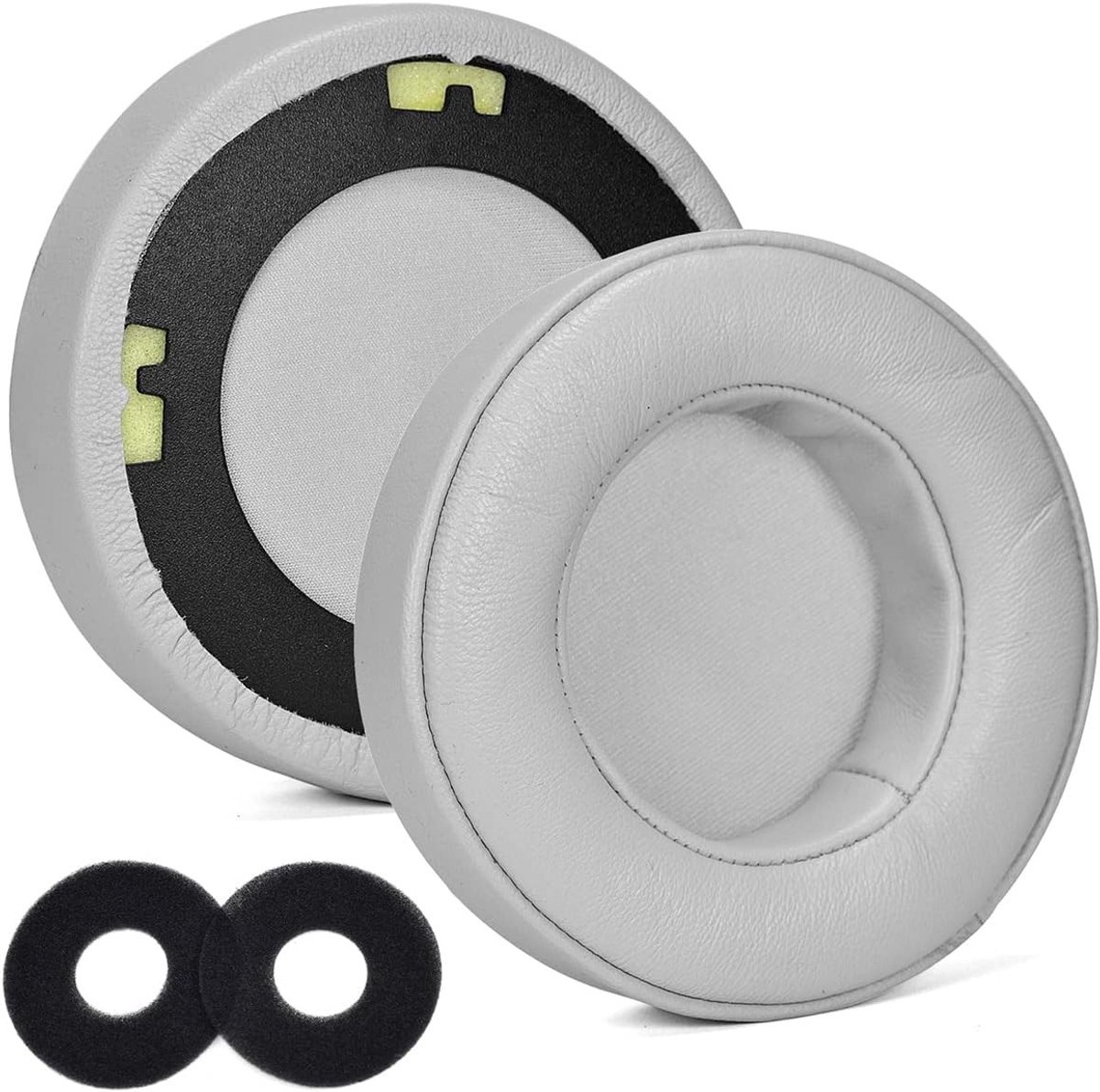 Vervangende Oorkussens voor K601 K701 K702 Q701 K612 K712 Hoofdtelefoons - Comfortabele Earcups, Geluidsisolatie en Duurzame Reparatieonderdelen (Grijs)