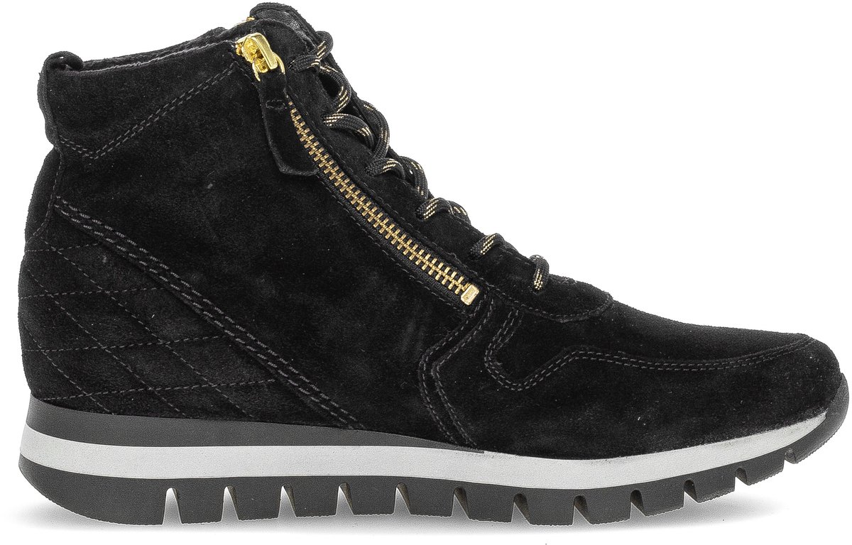 Gabor -Dames - zwart - sneakers - maat 37