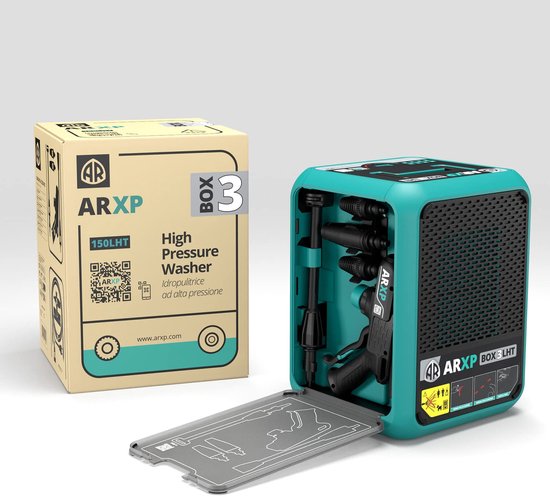 Hogedrukreiniger Compact 1900W 150bar 460l/u voor Huishoudelijk Gebruik van Merkloos	 — afbeelding 3