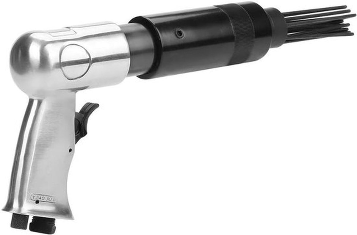 19 Naaldrooster voor perslucht, 3000 RPM Naaldpistool van koolstofstaal, 1/4 inch, 10 CFM, 35 cm